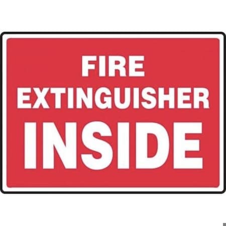 Accuform SAFETY SIGN FIRE EXTINGUISHER INSIDE MFXG425XP